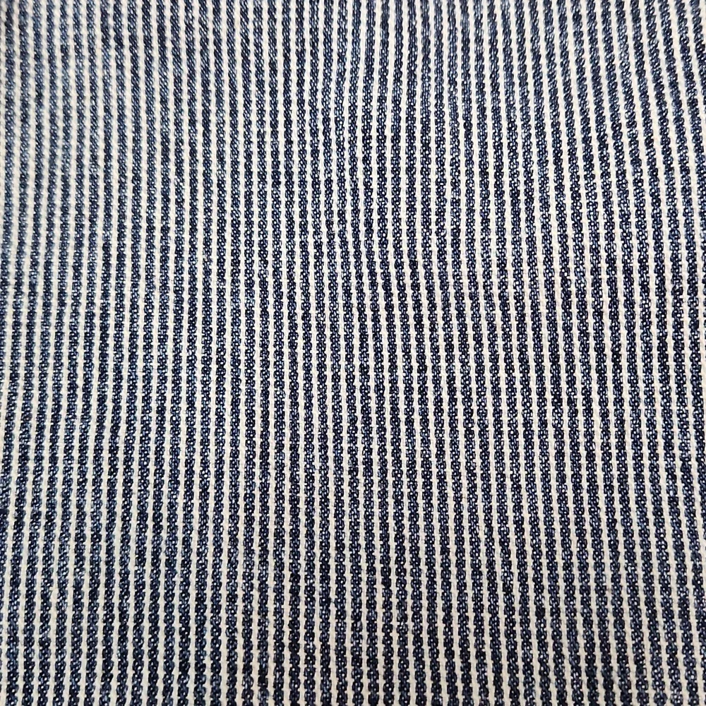 Gymboree Girls Railroad Stripe Denim Skirt Apple Buttons Size 5T Back to School
